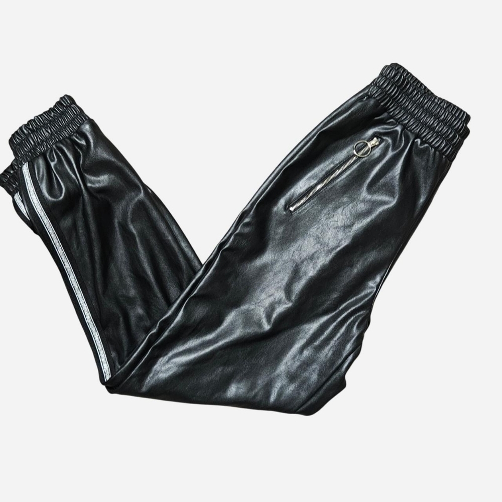 Forever 21 Black Textured Pants